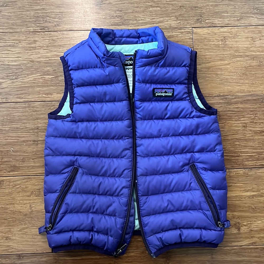 Patagonia Toddler 3T Purple Puffer Vest